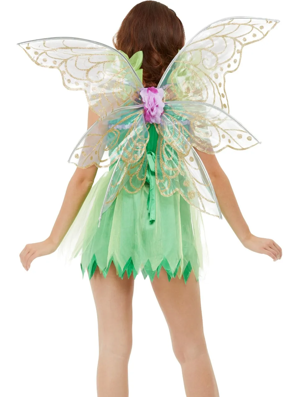 smiffys-fever-pretty-pixie-feenfl-gel-gr-n-gold image 1