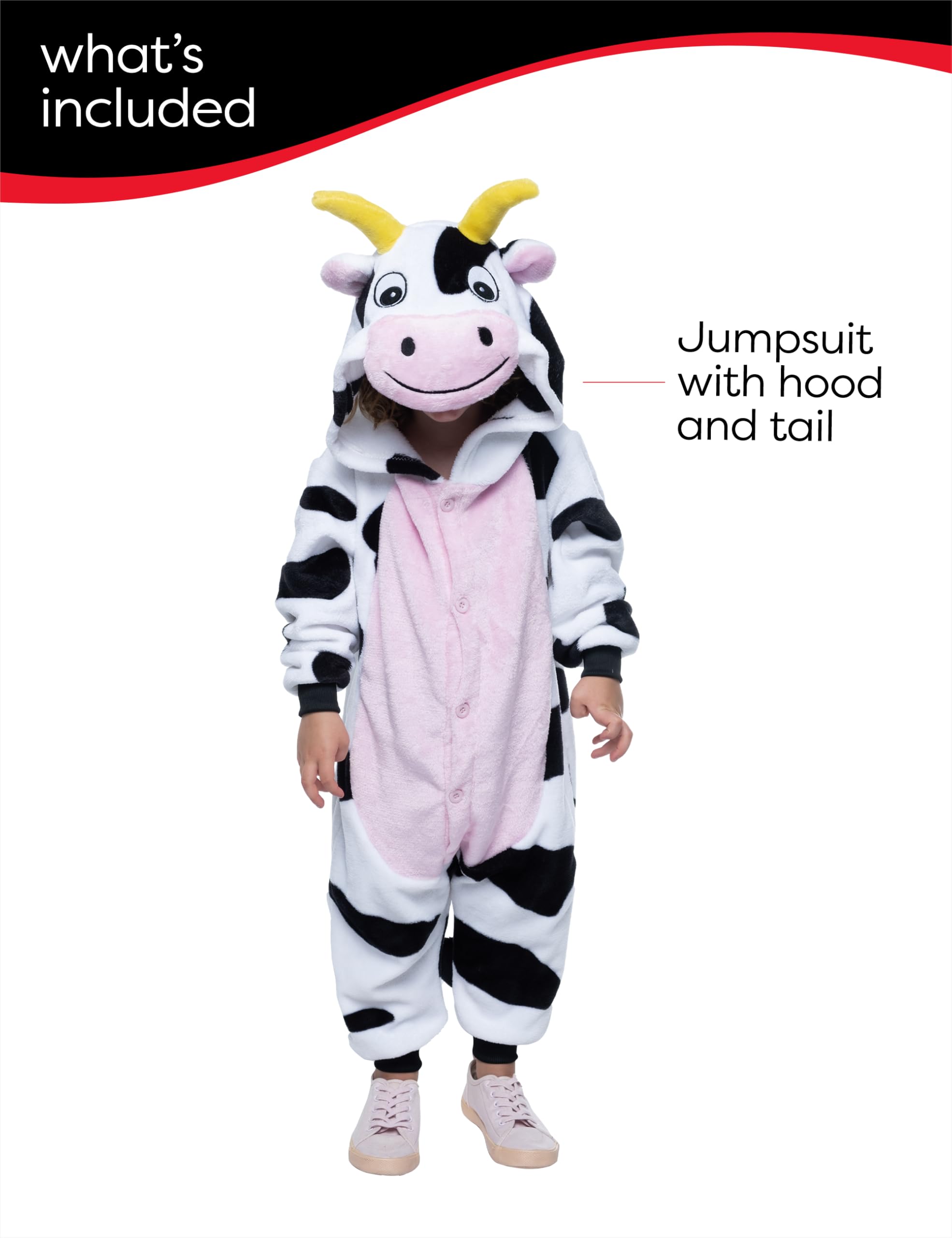 rubie-s-deluxe-kuh-kinderkost-m-m-5-6-jahre-tier image 3