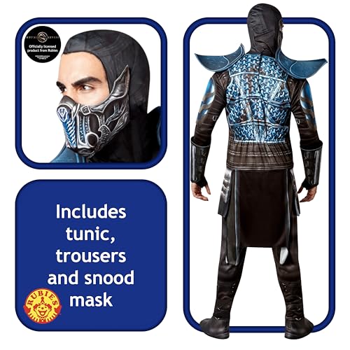 rubie-s-deluxe-mortal-kombat-11-sub-zero-herren-kost-m image 7