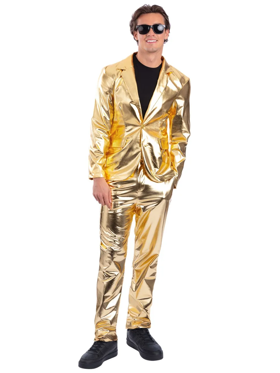 smiffys-fever-24-carat-gold-jacke-metallic-gold image 1