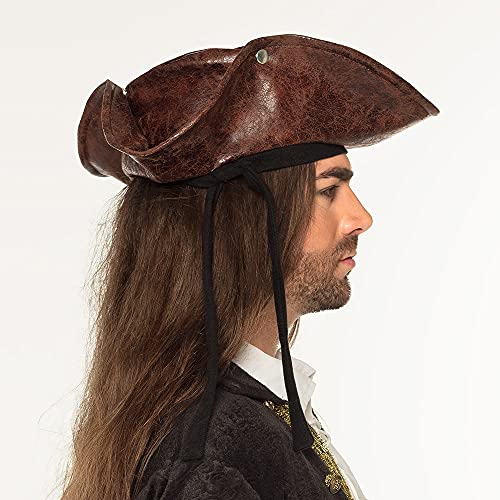 boland-headwear-piratenhut-neptun-erwachsene-59-cm-schwarz image 8