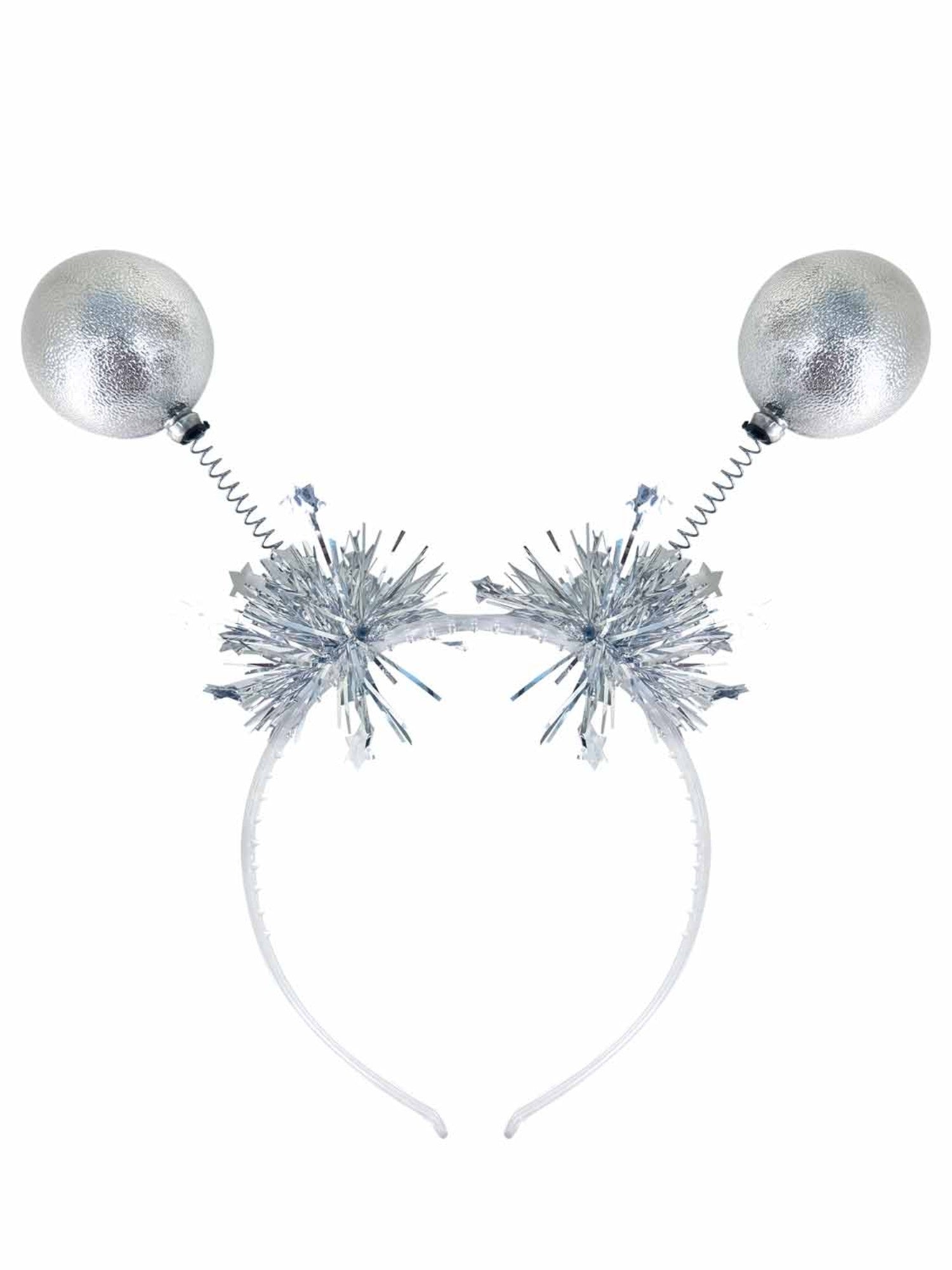 smiffys-fever-ball-bopper-haarreif-silber-metallic-antennen image 2