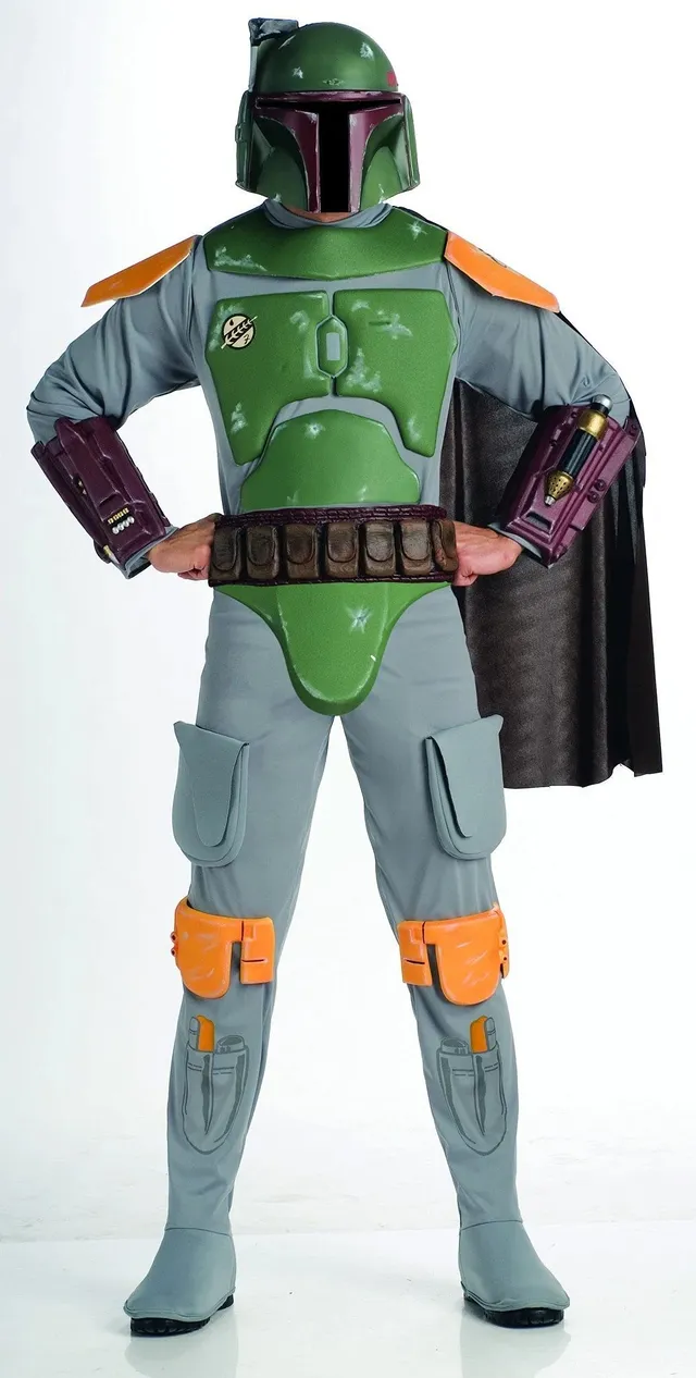 rubie-s-deluxe-star-wars-boba-fett-kost-m-erwachsene image 1