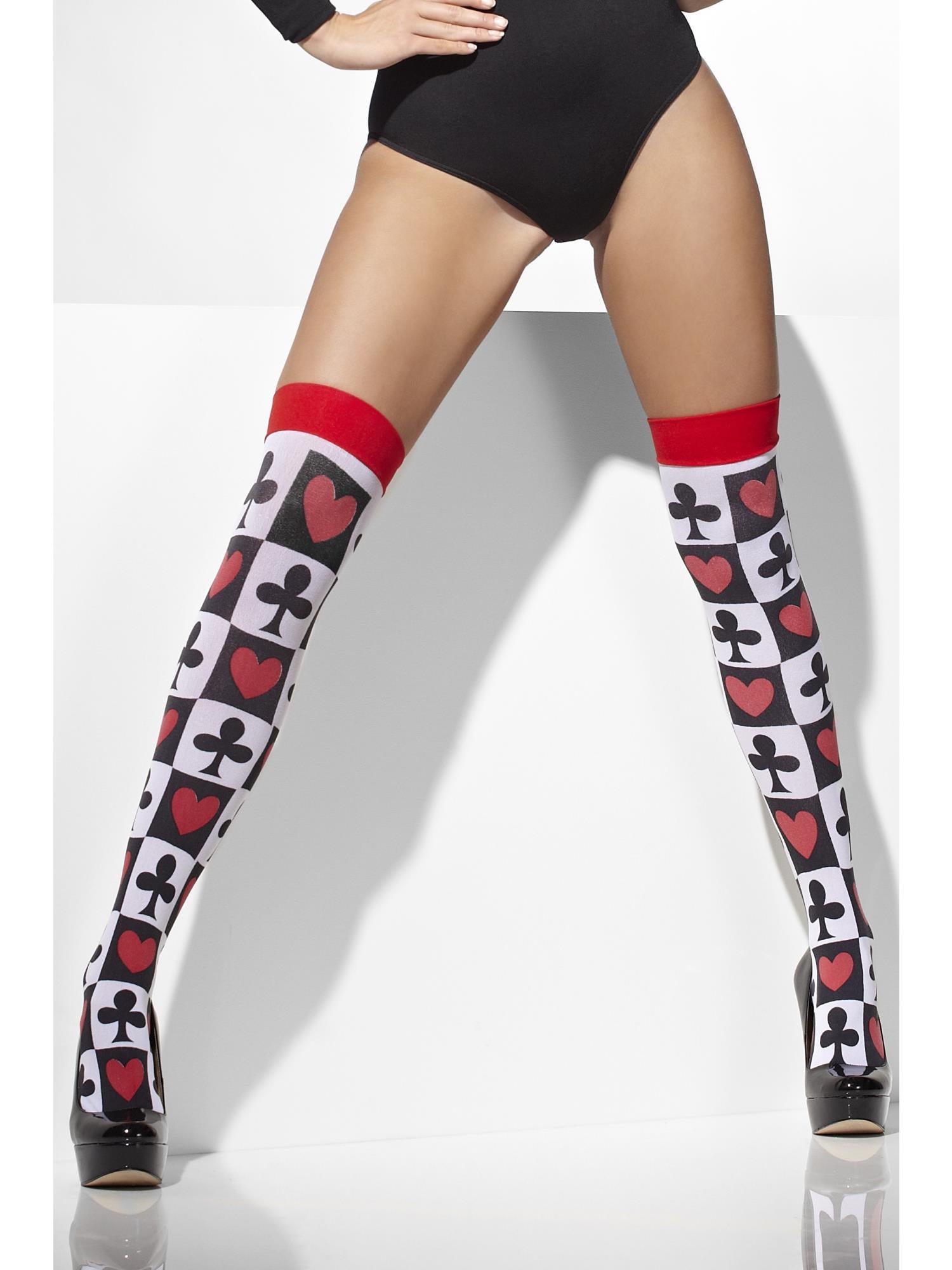 smiffys-fever-hold-ups-wei-poker-muster-blickdicht image 3