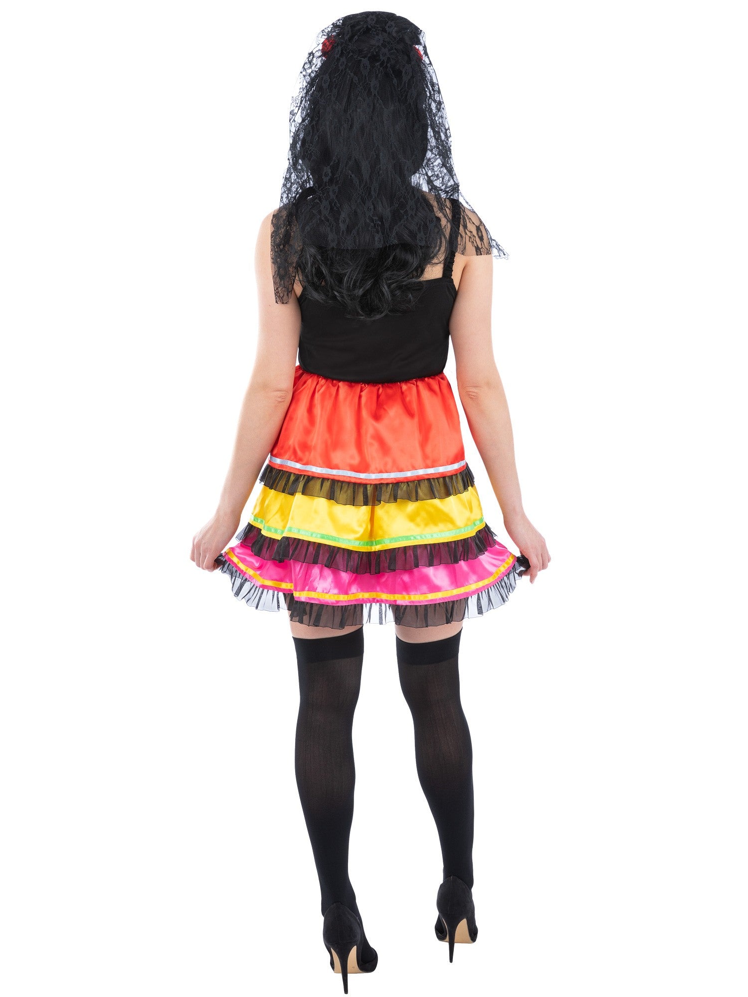smiffys-fever-day-of-the-dead-kost-m-damen-gr-m image 2