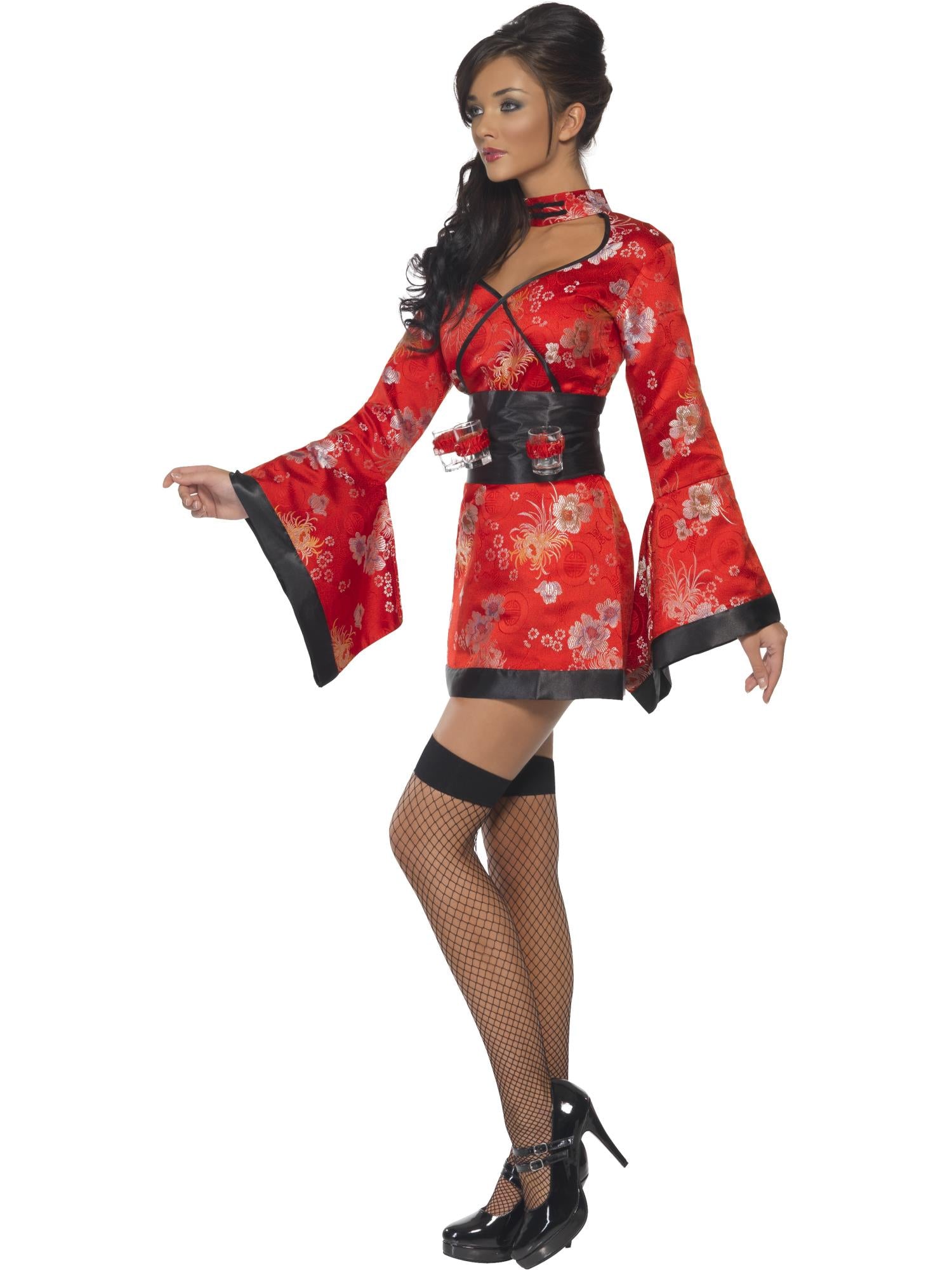 smiffys-fever-vodka-geisha-kost-m-rot-kimono-damen-gr-m image 3