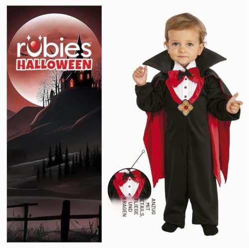 rubie-s-deluxe-draculin-baby-kost-m-mit-umhang-fliege image 8