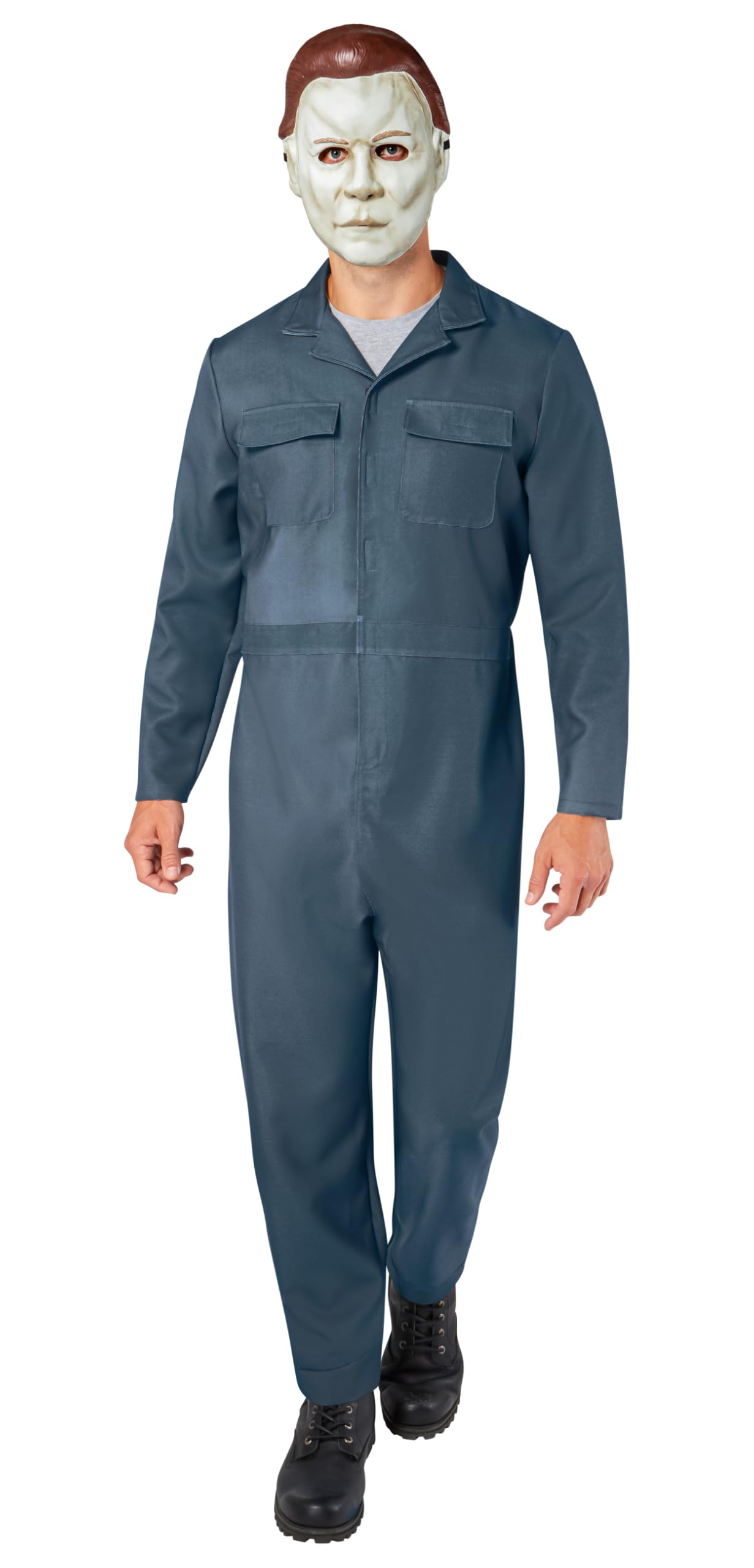 rubie-s-deluxe-michael-myers-kost-m-herren-xl-overall-maske image 8