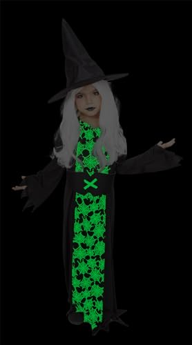 rubie-s-deluxe-hexenkost-m-glow-in-dark-9-10-jahre image 4