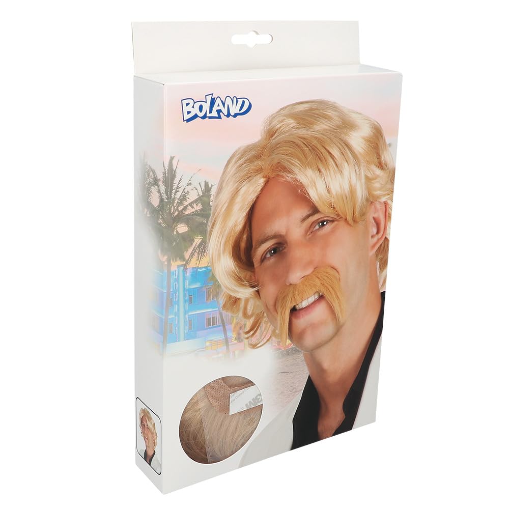 boland-wigs-chuck-per-cke-blond-mit-schnurrbart image 2