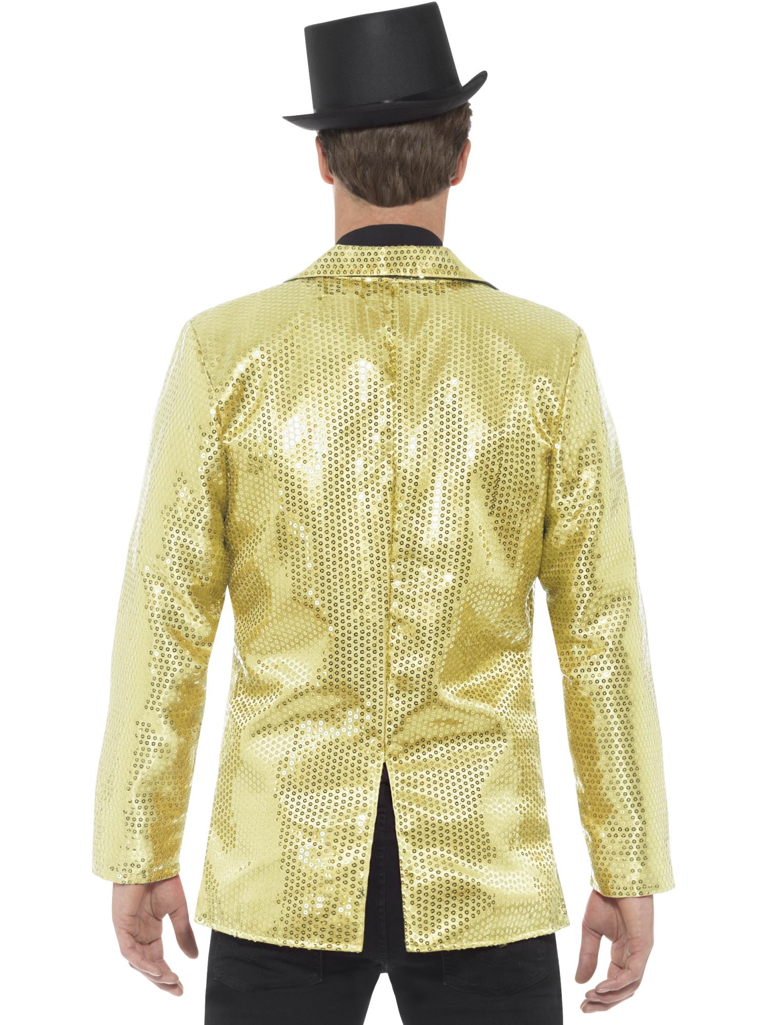 smiffys-fever-pailletten-jacke-herren-gold-m-xl image 2