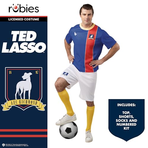 rubie-s-deluxe-ted-lasso-kost-m-l-afc-richmond-soccer image 8