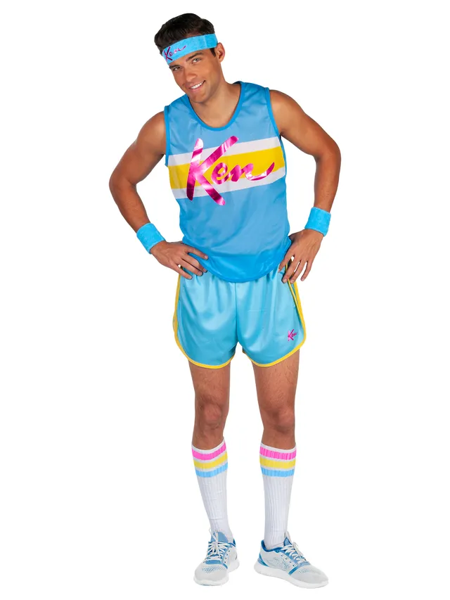 rubies-d-guisements-ken-aerobic-kost-m-herren-hellblau-80er image 1