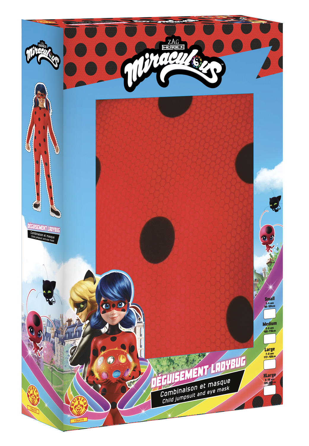 rubies-ladybug-kost-m-set-marienk-fer-verkleidung image 2