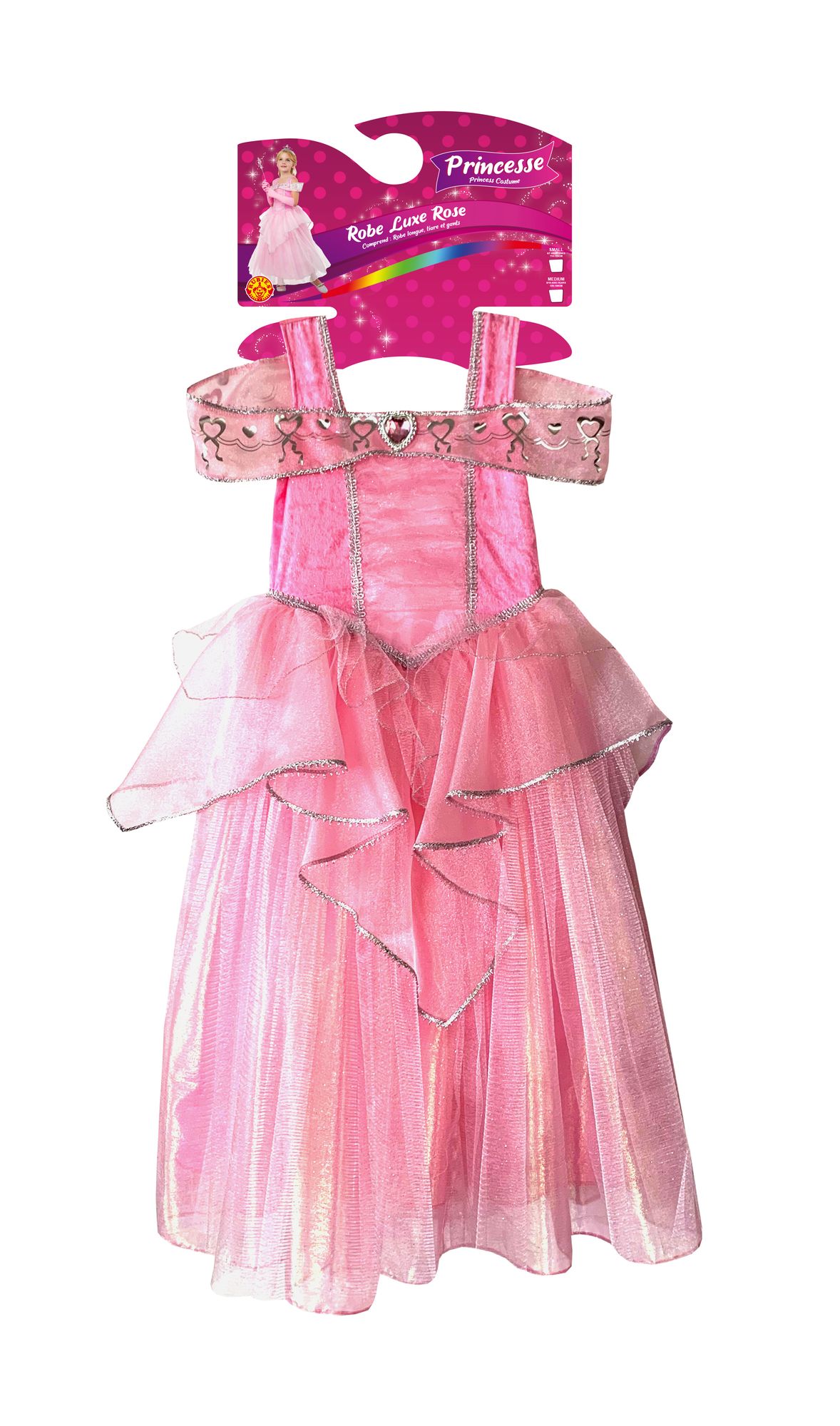 rubies-princesse-rose-prinzessinnenkost-m-rosa-mit-tiare image 2