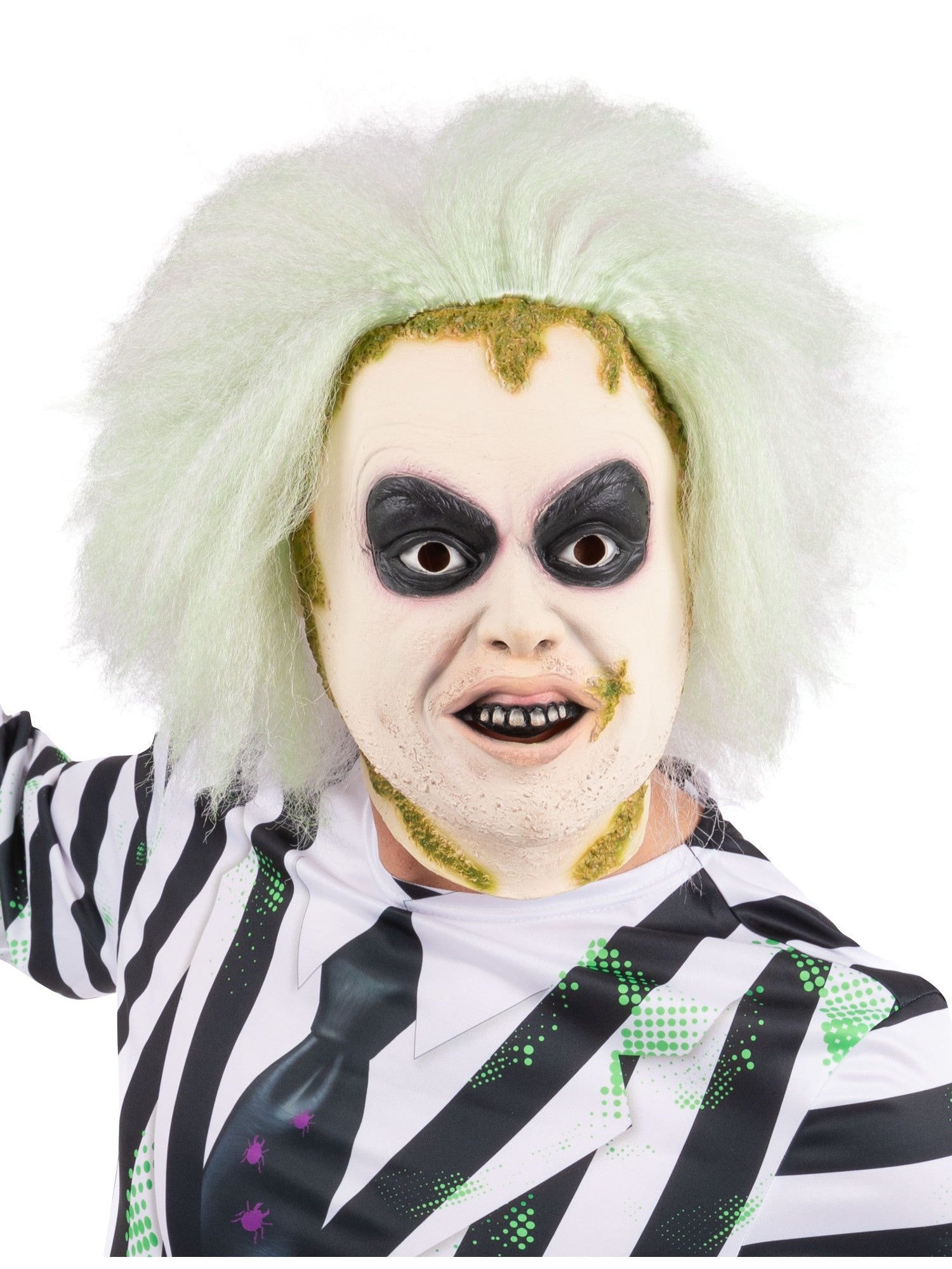 smiffys-makeup-fx-beetlejuice-latexmaske-mit-haaren image 1