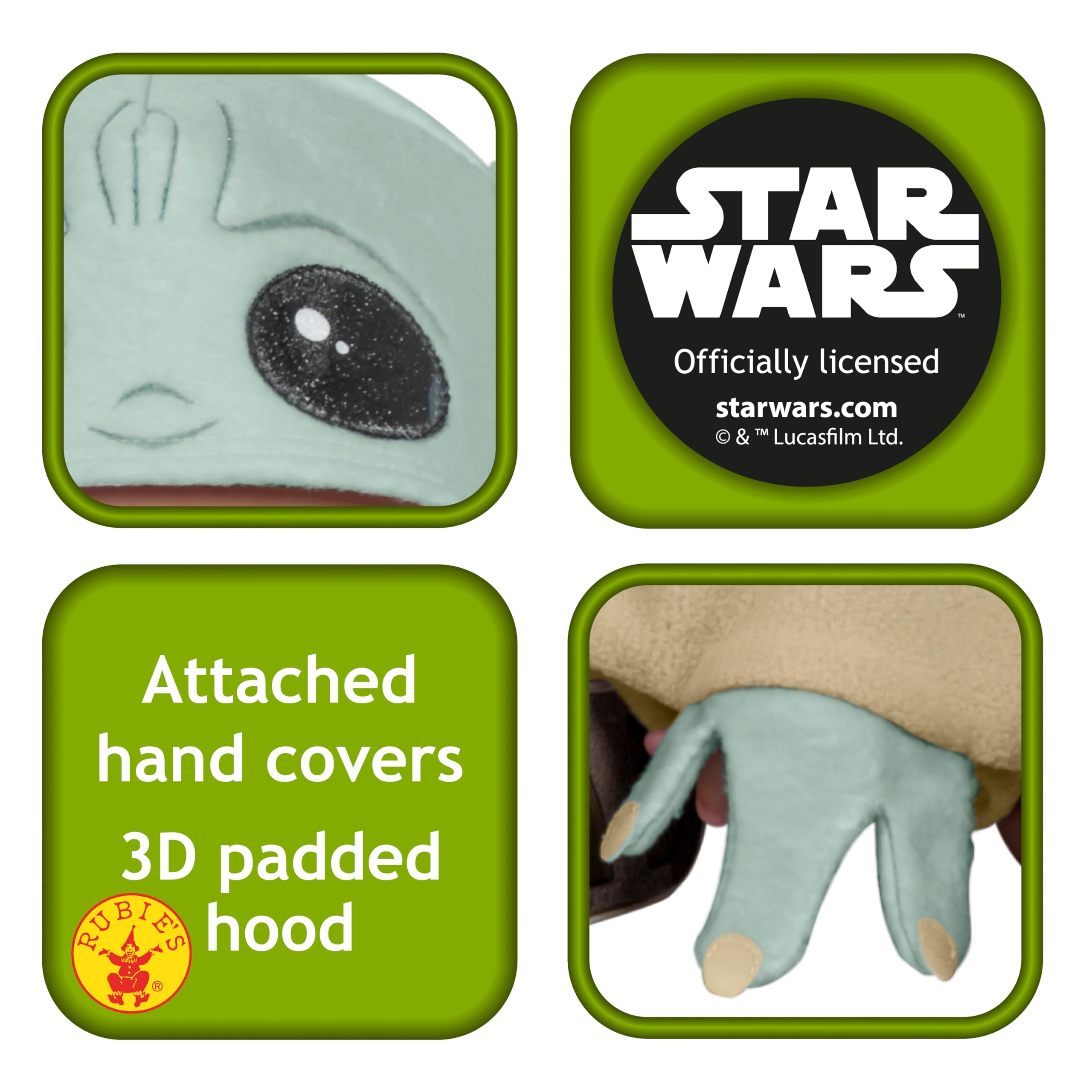 rubie-s-deluxe-star-wars-baby-yoda-kost-m-6-12-monate image 4