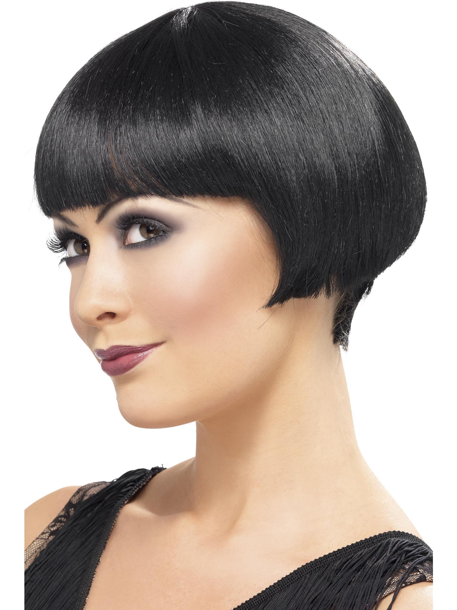 smiffys-fever-20s-flapper-bob-per-cke-schwarz-kurz image 2