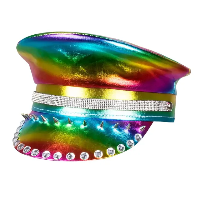 boland-regenbogen-m-tze-nieten-strass-bunt-einheitsgr-e image 1