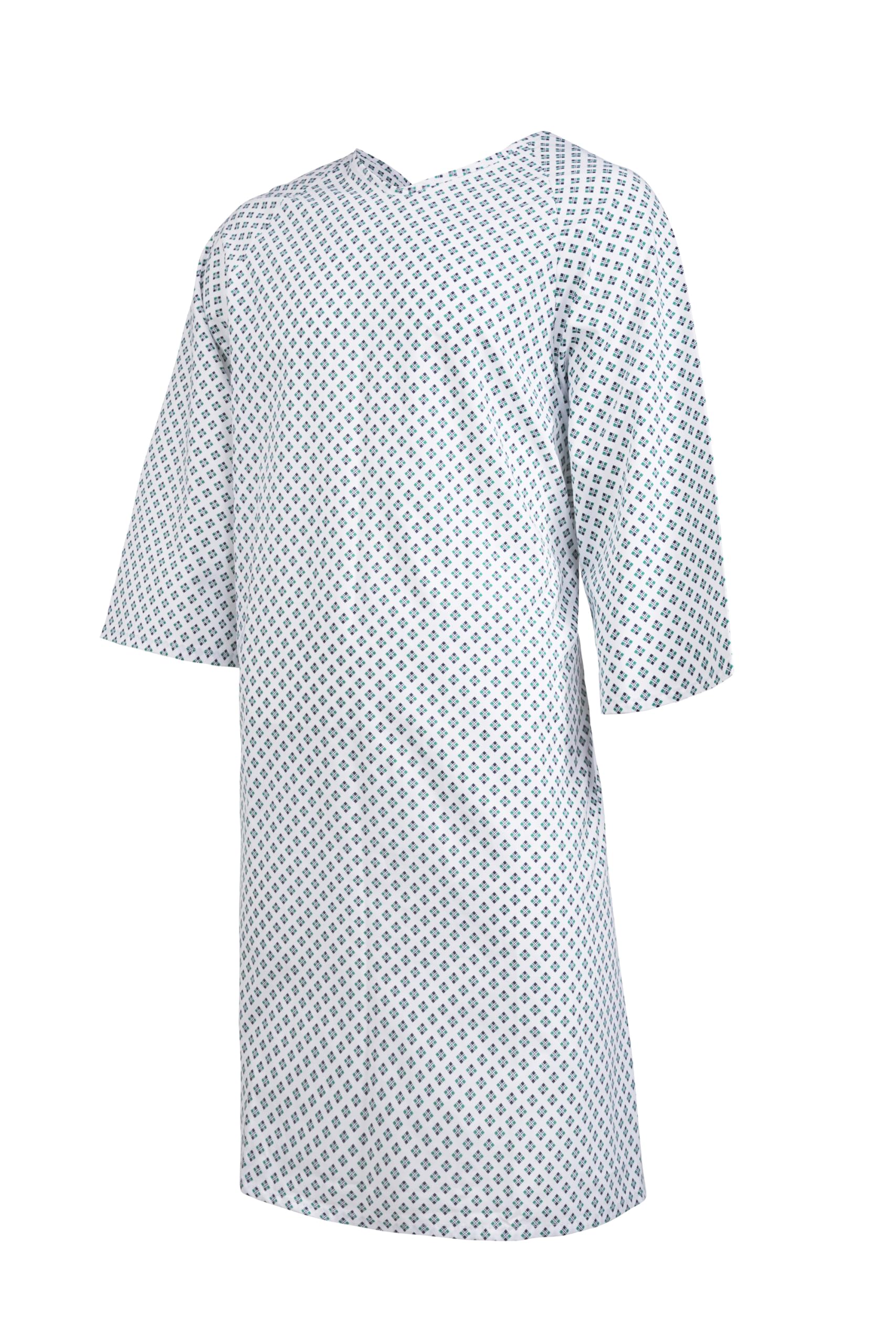 clinotest-patient-patientenhemd-110cm-op-hemd-hinten-offen-wei image 1