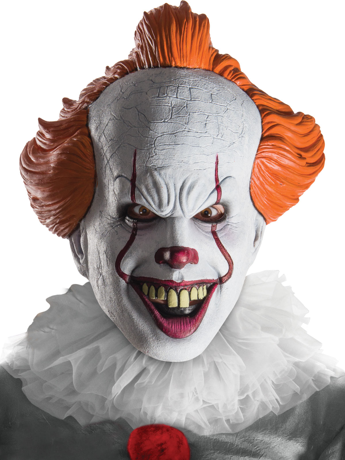 rubies-grippe-sou-clownkost-m-oberteil-latexmaske image 2