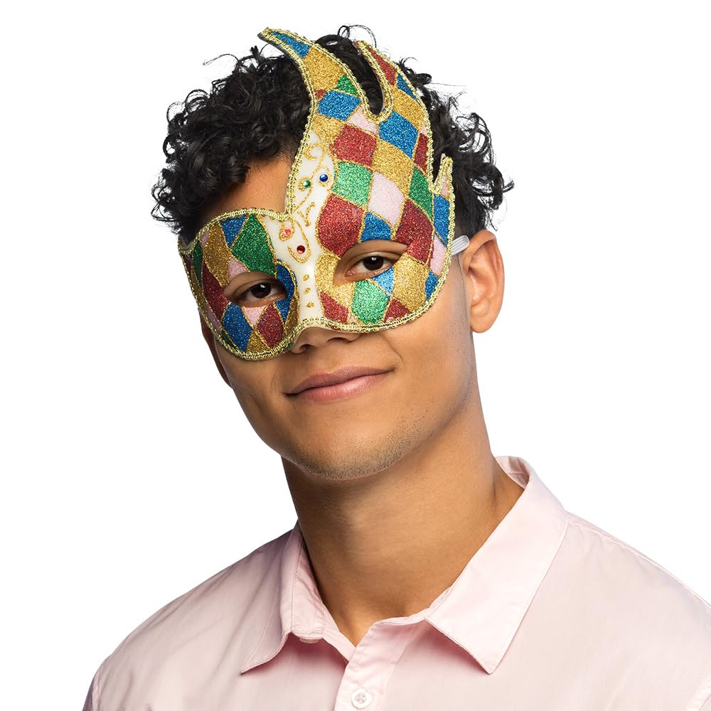 boland-masks-venice-augenmaske-venezianisch-schwarz image 5