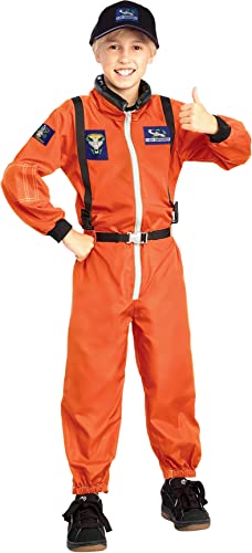 rubie-s-deluxe-astronaut-kost-m-m-orange-overall-mit-kappe image 7