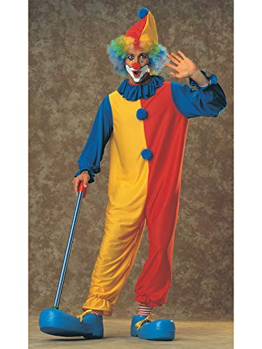 rubie-s-deluxe-clown-kost-m-erwachsene-overall-mit-hut-bunt image 2