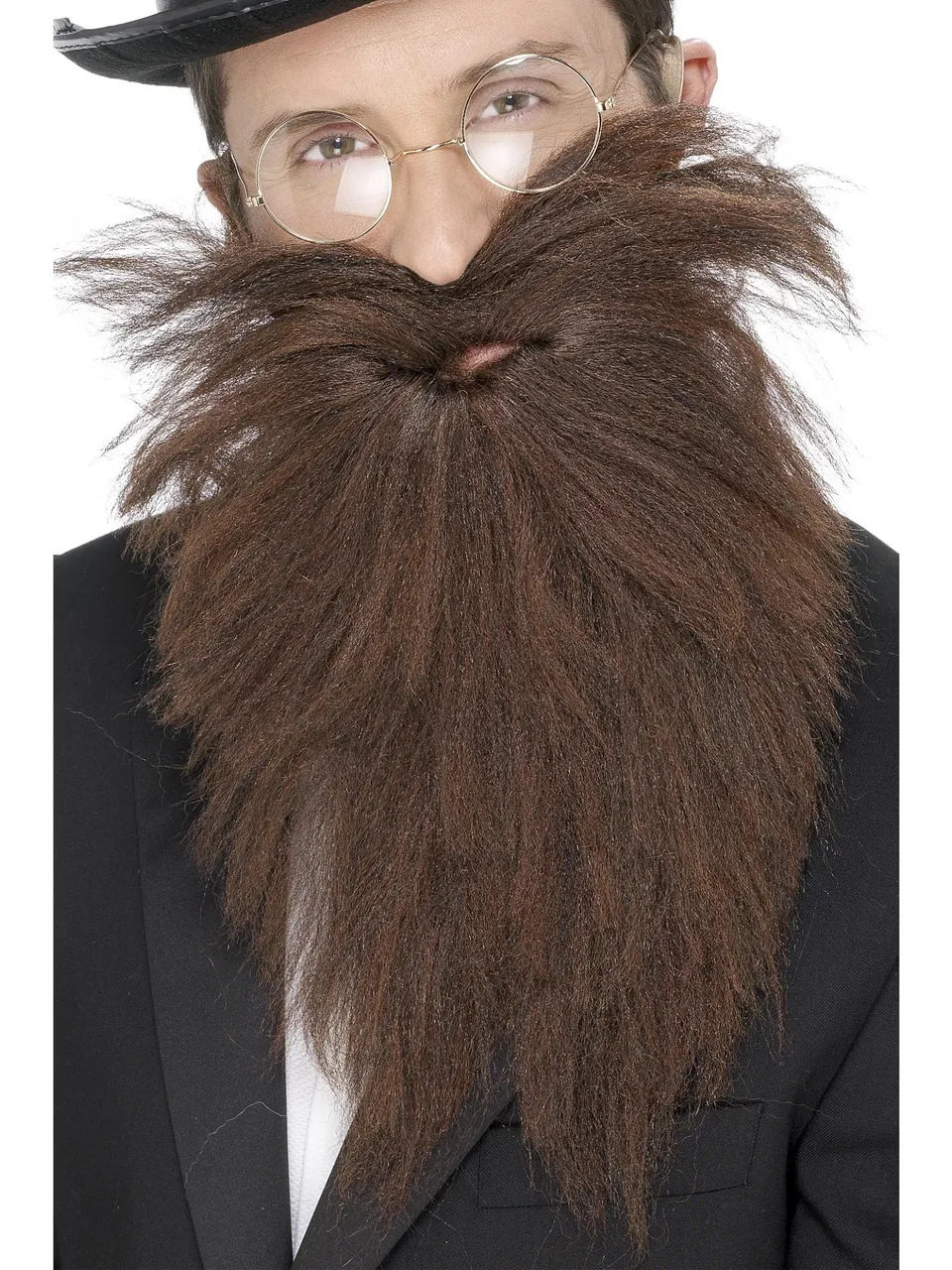 smiffys-fever-rauschebart-herren-braun-lang image 1