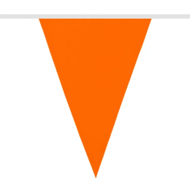 boland-wimpelkette-girlande-orange-6-meter image 1