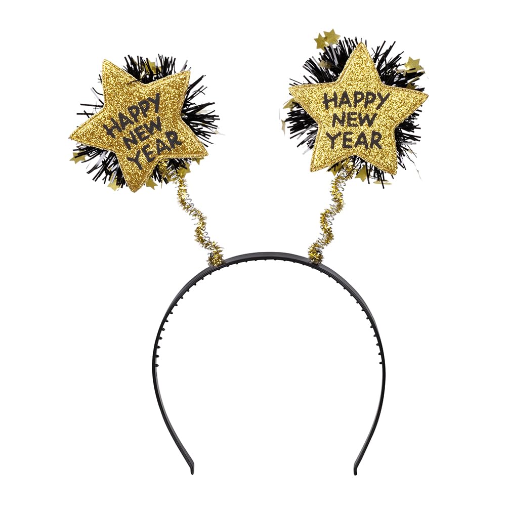 boland-haarreif-happy-new-year-silvester-schwarz-gold image 3