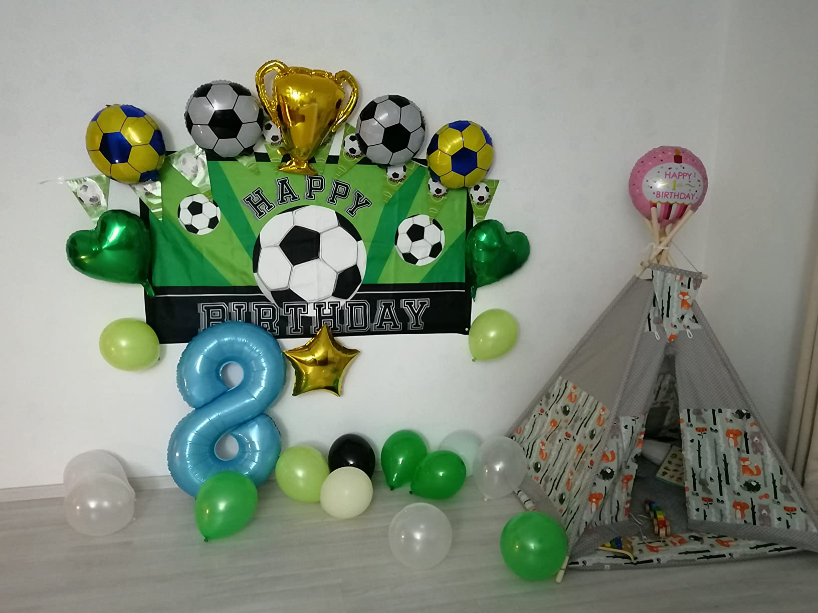 Fußball-Fan happy