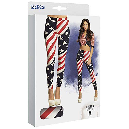 boland-44965-leggings-usa-gr-m-damen-sterne-streifen-flagge-stretch image 5