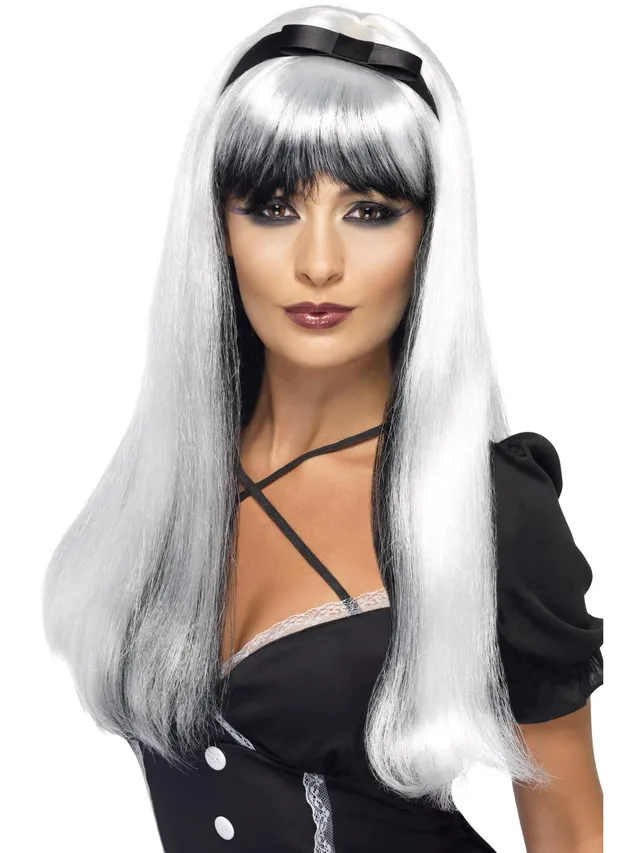 smiffys-fever-per-cke-bewitching-rot-schwarz-mit-schleife image 1