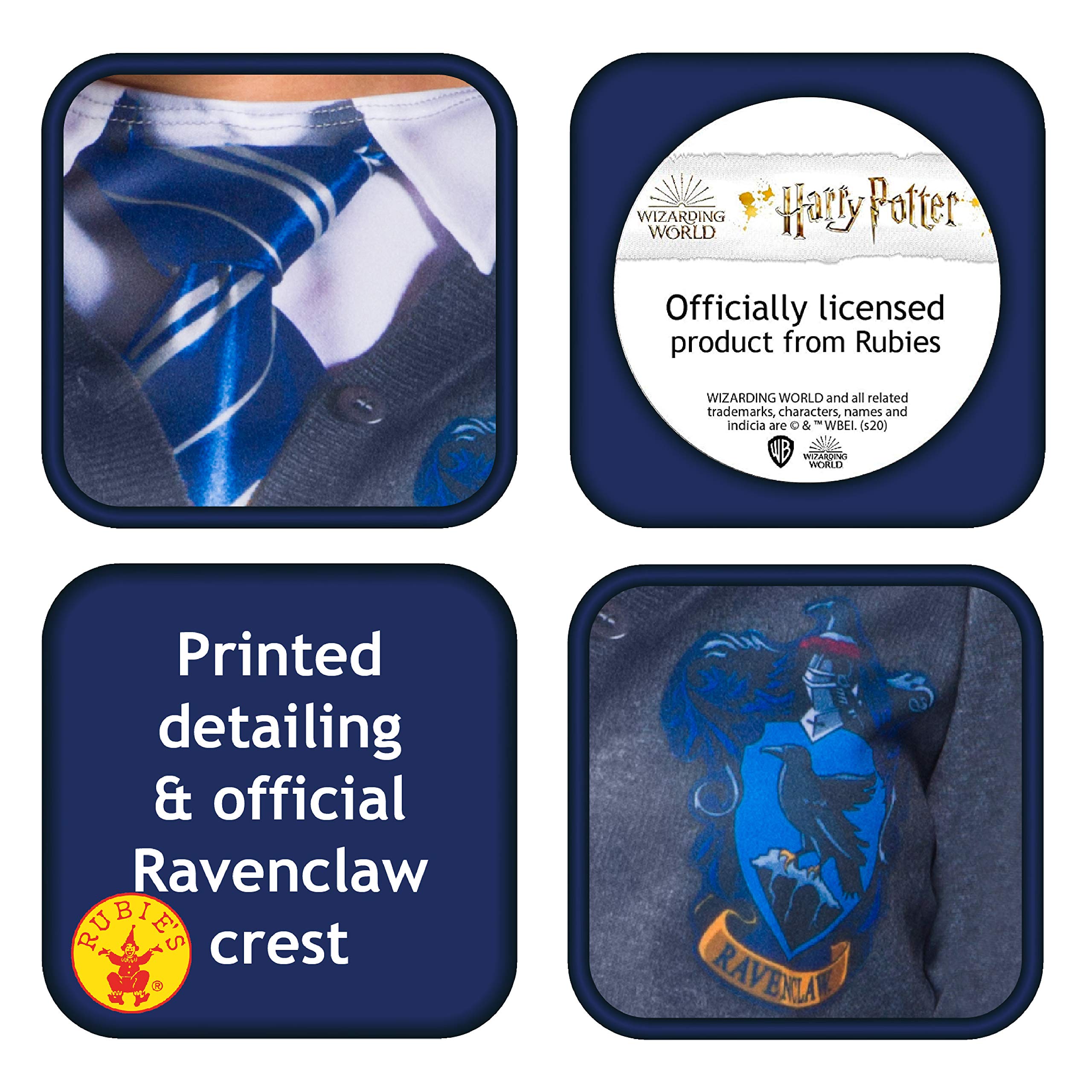 rubie-s-deluxe-ravenclaw-top-kinder-3-4-jahre-harry-potter image 3