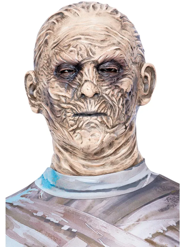smiffys-makeup-fx-mummy-latex-maske-universal-beige image 1