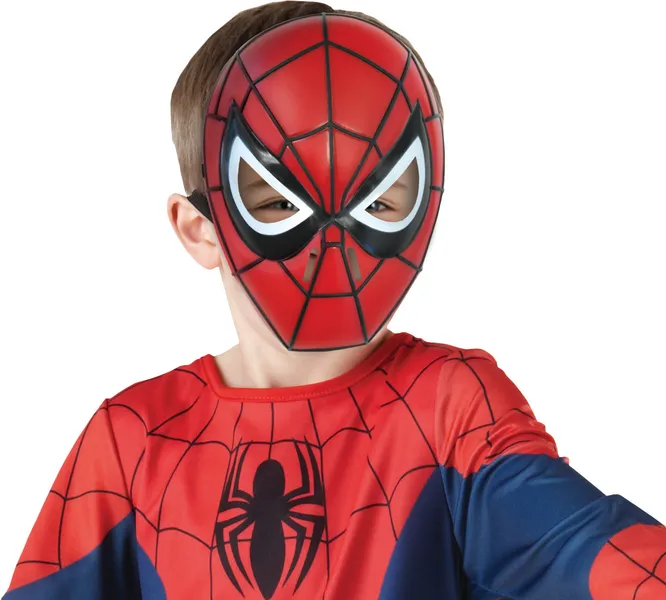 rubies-spider-man-maske-starr-rot-schwarz-pvc image 1
