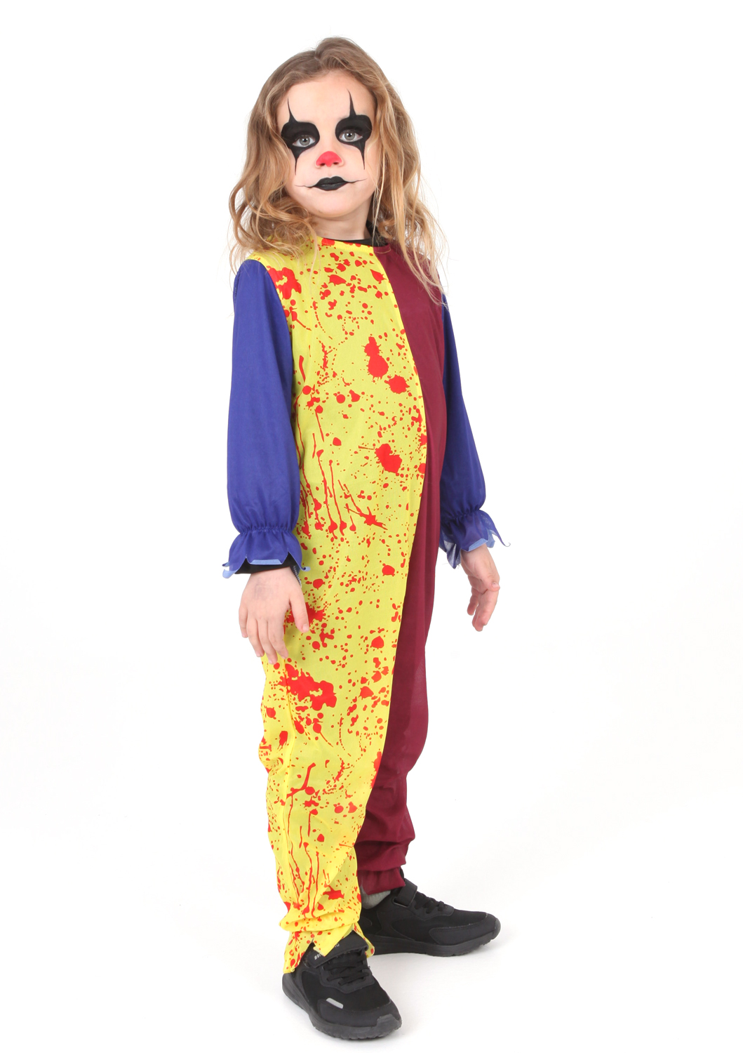 rubies-horror-clown-kost-m-kinder-5-10-jahre-blut-overall image 4