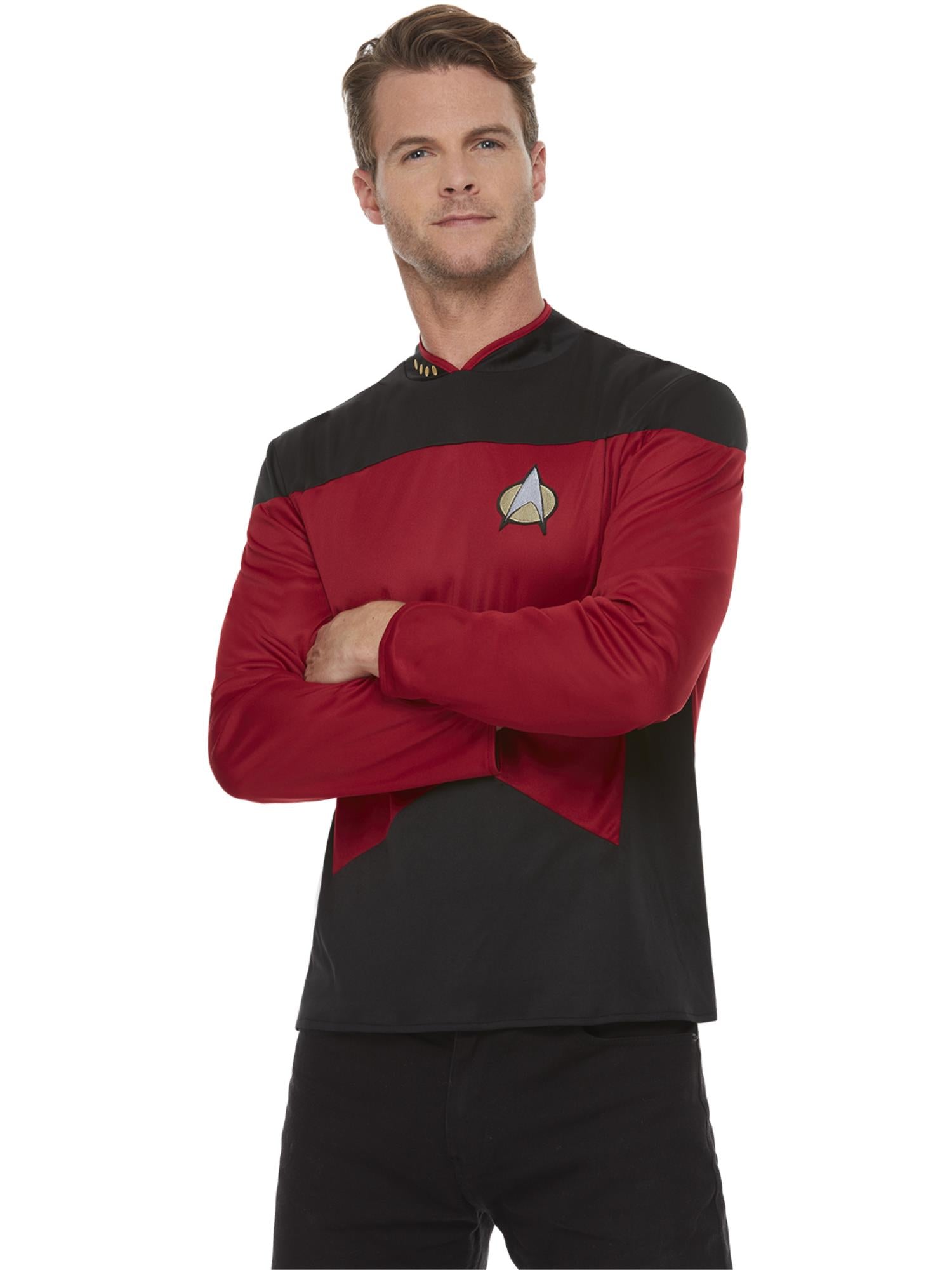 smiffys-fever-star-trek-uniform-oberteil-rot-m image 2