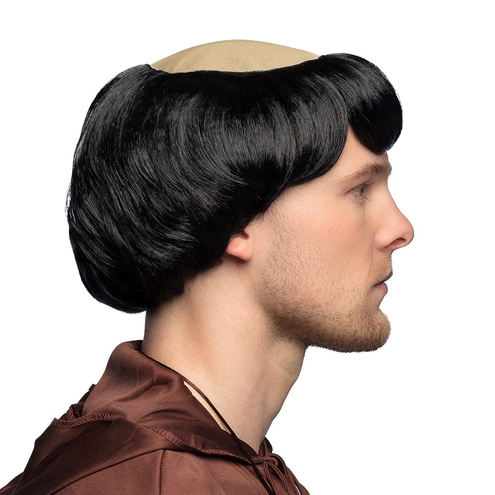 boland-wigs-m-nch-per-cke-erwachsene-schwarz-halbglatze image 4