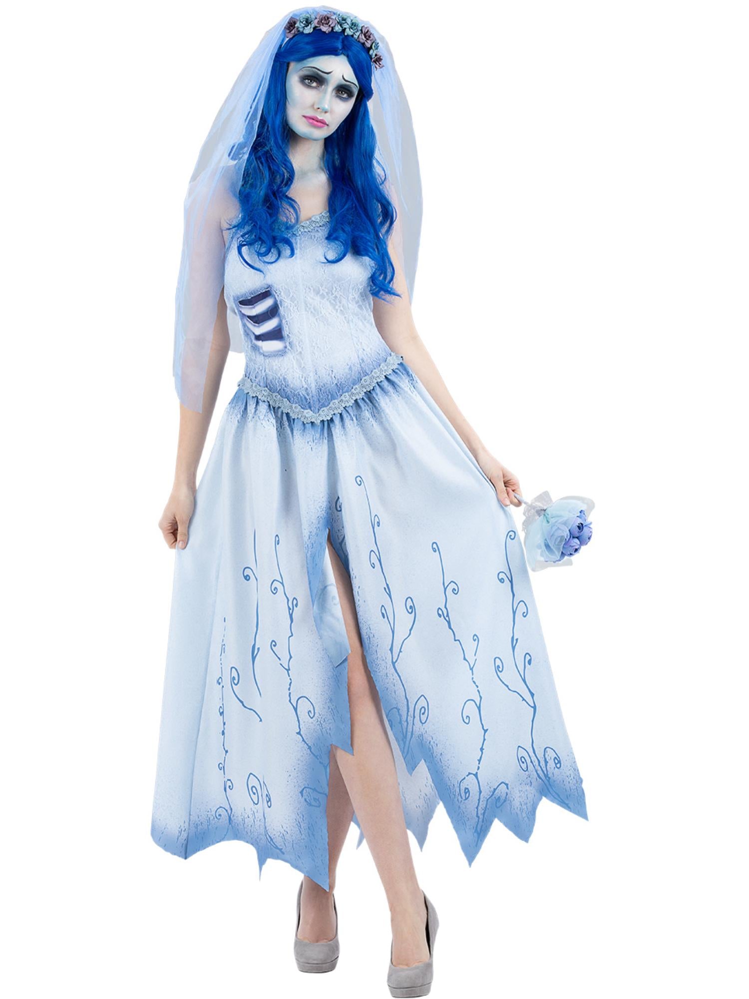 smiffys-fever-corpse-bride-emily-kost-m-damen-m image 4