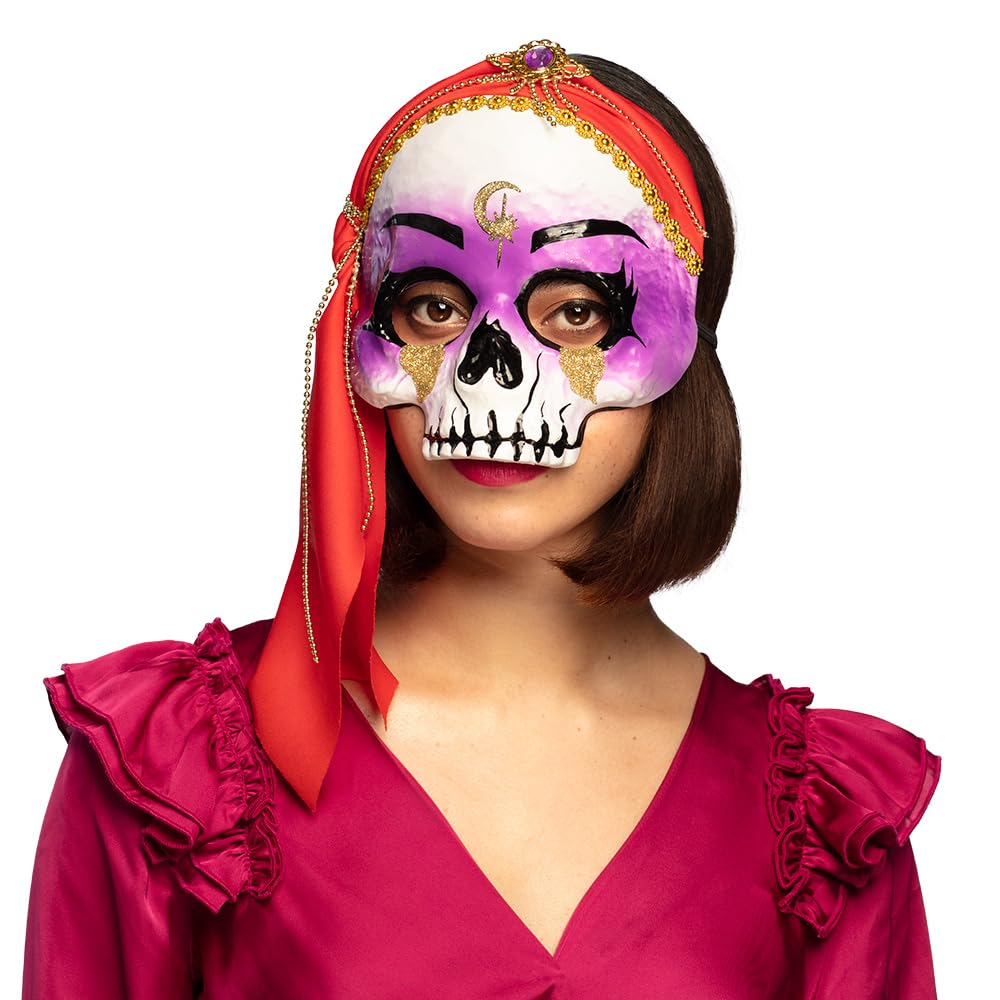 boland-72372-b-se-wahrsagerin-maske-halbmaske-mit-kopftuch image 5