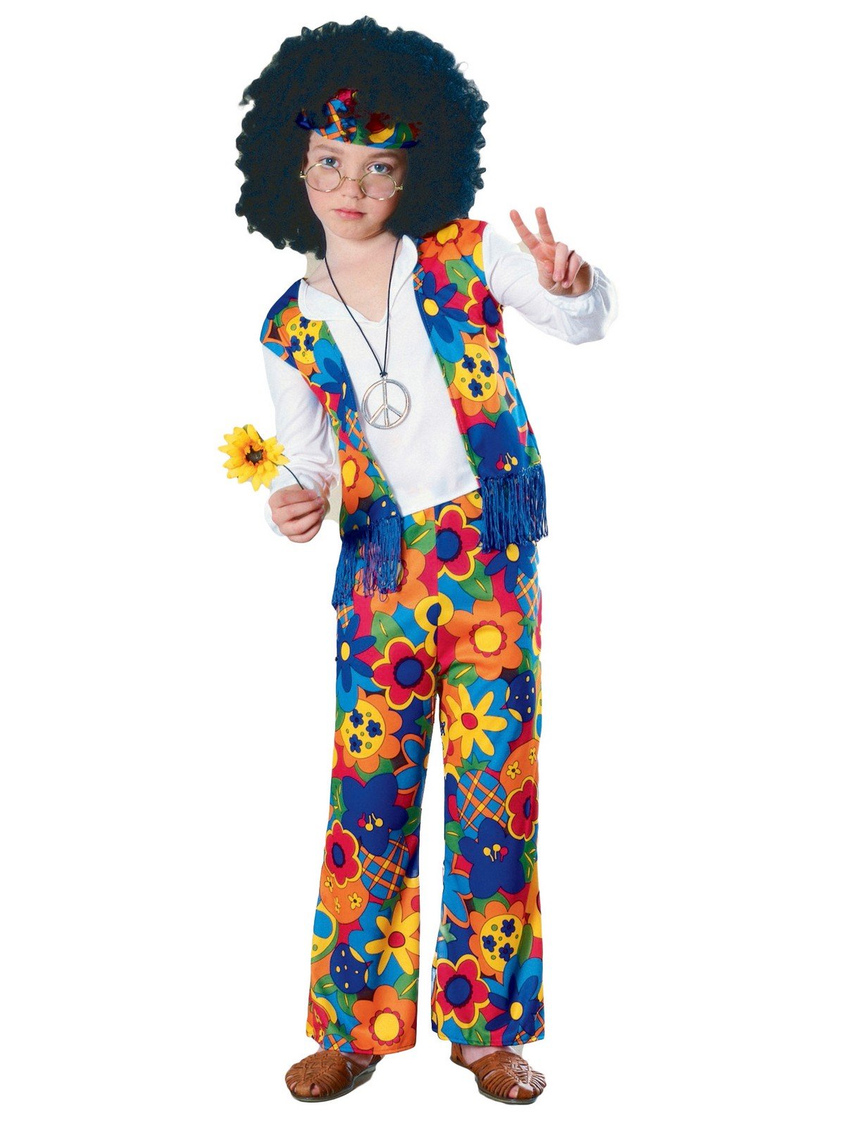 rubie-s-deluxe-hexe-kost-m-m-dchen-m-5-7-jahre-bunt image 2