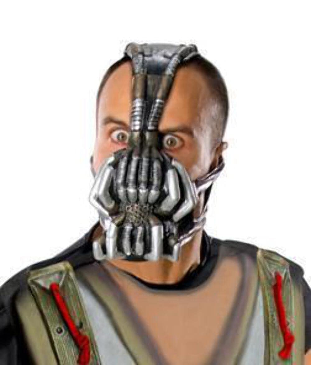 rubies-deluxe-dark-knight-batman-vollmaske-schwarz image 3