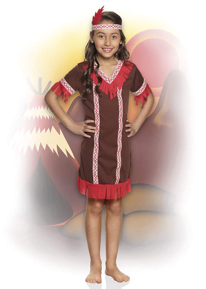 boland-indianerin-kinderkost-m-western-gr-128 image 3