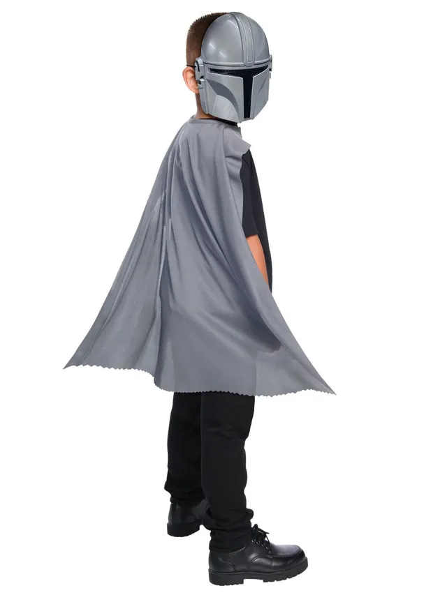 rubie-s-deluxe-mandalorian-kost-m-set-umhang-maske-kinder image 1