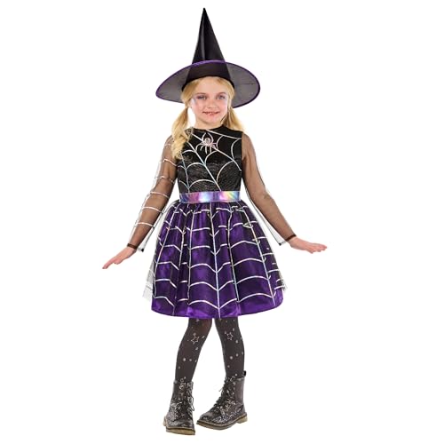 rubie-s-deluxe-cobweb-witch-hexenkost-m-3-4-jahre-spinnennetz image 8