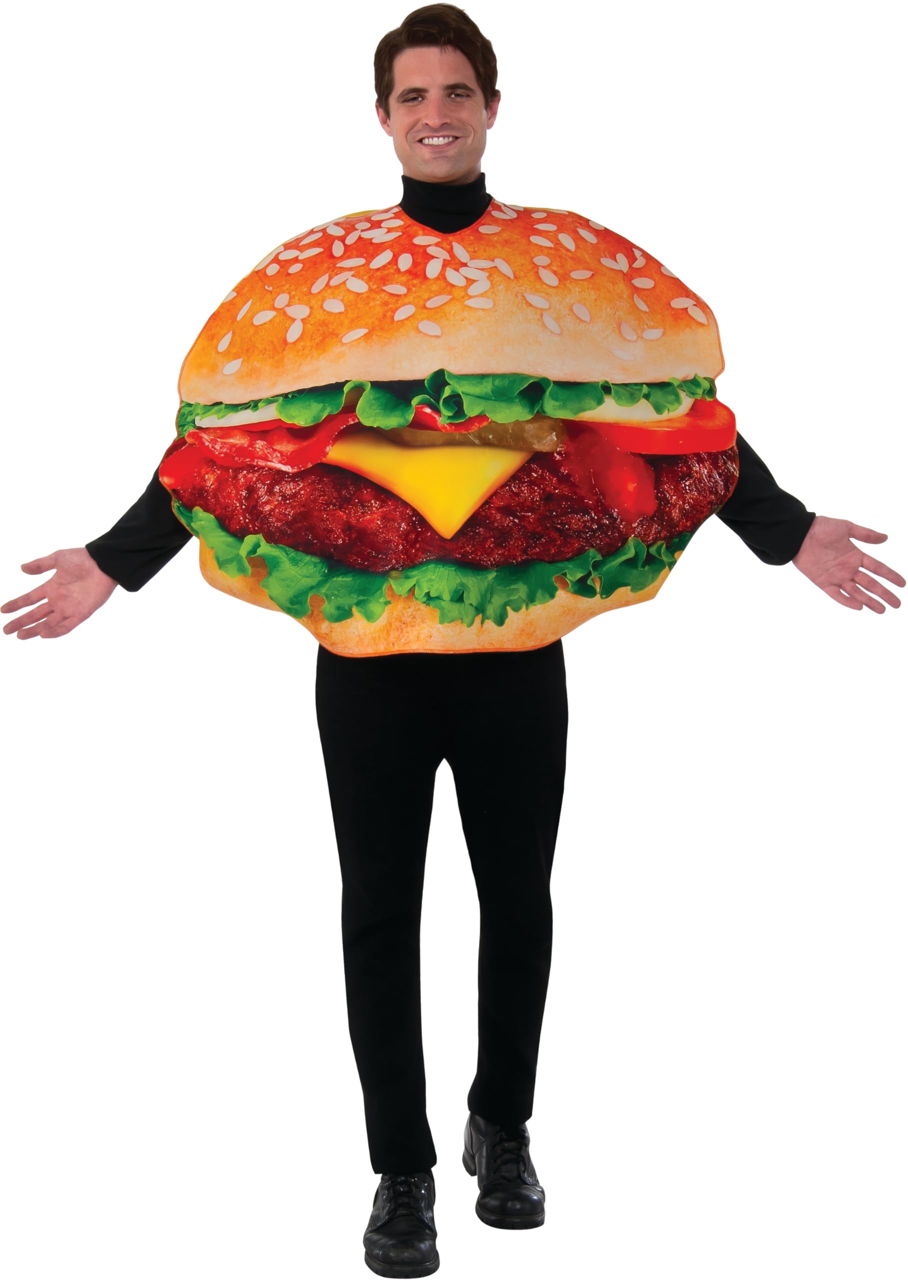 rubie-s-deluxe-burger-kost-m-herren-hamburger-anzug image 2