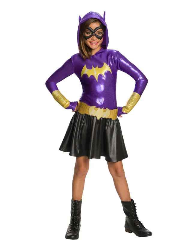 rubie-s-deluxe-batgirl-hoodie-kleid-m-dchen-kost-m-gr-e-m-kapuze image 1