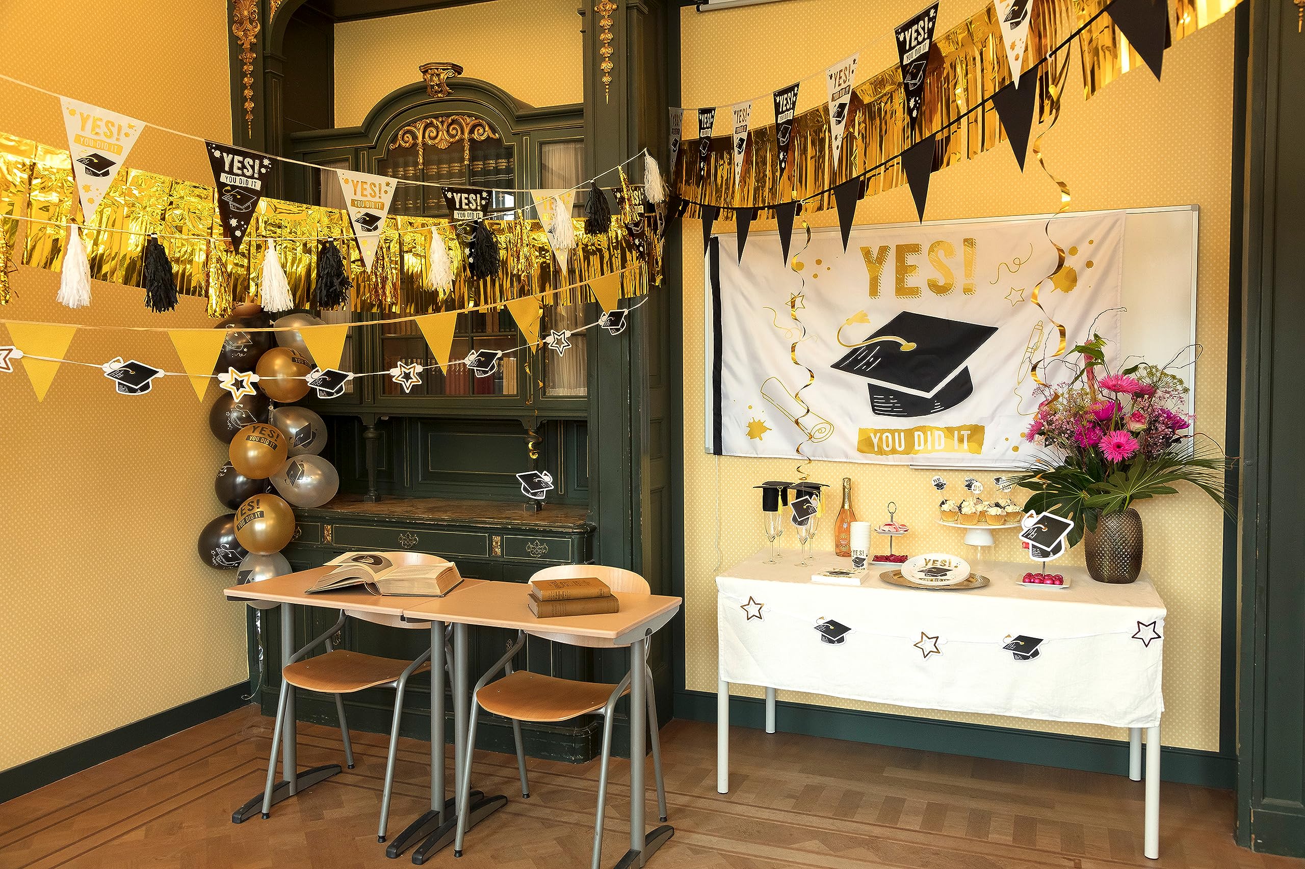 boland-hut-postgraduate-doktorhut-schwarz-abi-karneval image 4